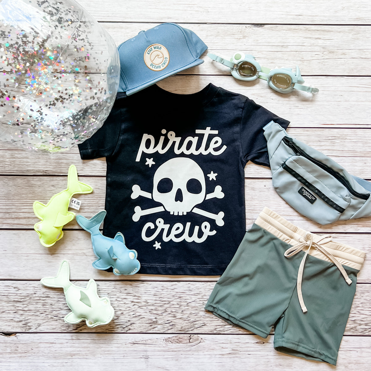 Pirate T-Shirt Pirate Crew Unisex