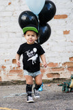 Two Rex Black Birthday Tee