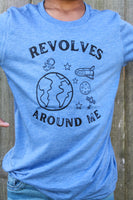 Revolves Around Me Heather Blue