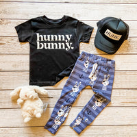 Hunny Bunny Black Tee